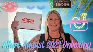 Allure Beauty Box August 2023 Unboxing