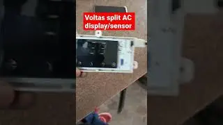 voltas split ac display/sensor 💯🪛🎉 #viral #youtubeshorts #short #ac #technology #repair