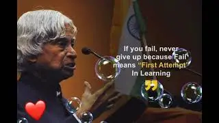 APJ ABDULKALAM SIR MOTIVATIONAL QUOTES #motivation #thinkdeep #thinkpositive #personalitydevelopment