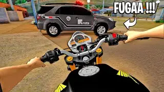 TIVE QUE DAR FUGA DE HORNET NA MADRUGADA 😨 GTA SA VIDA REAL
