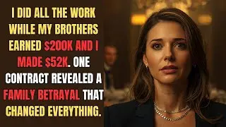 My Brothers Took $200K &mdash; I Got $52K | Family Betrayal