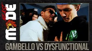 BEASTMODE - JOEY GAMBELLO VS DYSFUNCTIONAL - RAP BATTLE