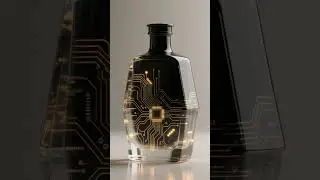 🔌 When Tech Meets Tradition: The Bottle That Thinks Like a Microchip! 🤯