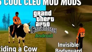 5 COOL CLEO MODS #24 - GTA SA ANDROID