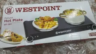 WESTPOINT HOT PLATE Unboxing No Gas No Tension