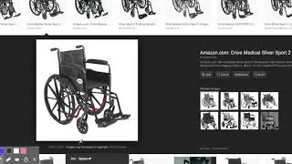 FreeWheel attachment and Drive Silver Sport 2 Wheelchair