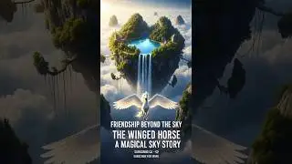 Friendship Beyond the Sky | Magical Flying Horse Story #flyinghorse #friendship #village#vairalshort