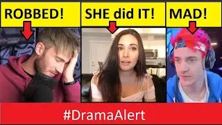 PewDiePie ROBBED! #DramaAlert Alinity did it AGAIN! Ninja FLAMED!