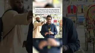 Guy Fixed This Bangladeshi Reporter&rsquo;s Collar While He Was On Air And People Love The &ldquo;Pookie&rdquo; Moment