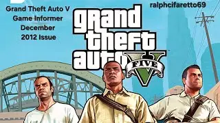 Grand Theft Auto V - Game Informer Cover Story DECEMBER 2012 
