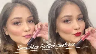 Smashbox always on liquid lipstick swatches | gula-baeXsobhita dhulipala | bawse|Makeupbysonalporwal