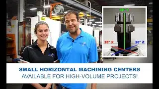 High Volume Small Horizontal Milling Machines Available Now