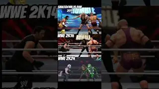 WWE Game's Oldest Animation (2010 - Present) #wwe #wwe2k24 #gaming #evolution #games