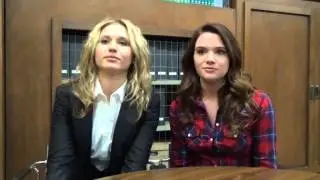 From the set...MTV's FAKING IT stars RITA VOLK & KATIE STEVENS tease Season 2B in this interview