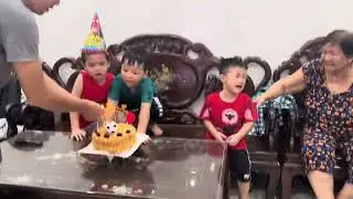 Sinh nhật bo 5 tuổi
