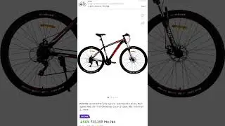 PLUTUS Cervelo MTB Cycle Age-12+ with Dual Disc Brake, Multi Speed (Red) 29 T