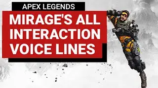 Mirage All Interaction Voice Lines | Apex Legends
