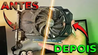 GTX 750 Ti do tempo dos fara&oacute;s &mdash; limpeza pesada