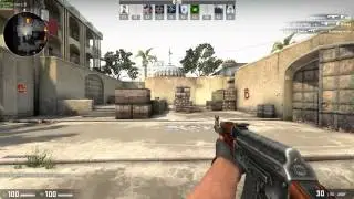 Counter-Strike Global Offensive Gameplay on Radeon HD 6670 1 GB DDR3