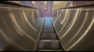 Schindler Escalators at the Golden Nugget Hotel & Casino in Laughlin, Nevada