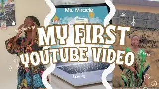 MY FIRST YOUTUBE VIDEO