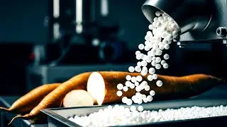 From Cassava Roots to Tapioca: The Complete Life-Cycle and Processing Journey