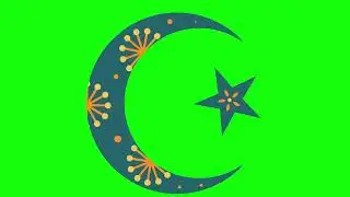 Eid Mubarak Elements | 4K Green Screen Islamic Festival Motion Graphics (No Copyright)