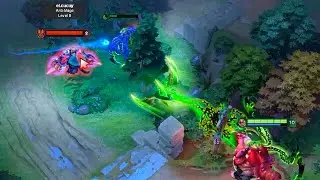 Beautiful trick with illusion | Pudge Dota 2