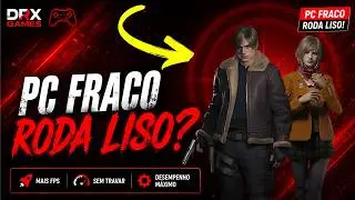 Resident Evil 4 Remake 60FPS em PC FRACO – Configuração Secreta!