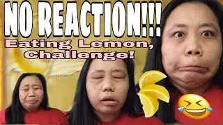 EATING LEMON,NO REACTION CHALLENGE! | Essay Spoken Act