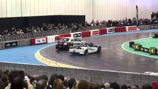 Shane Lynch (Team Japspeed) drifting at Top Gear Live