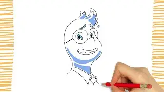 How To Draw WADE I ELEMENTAL I EASY