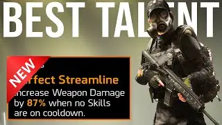 NEW BEST Gun Talent is INSANE! Streamline [The Division 2 PTS)