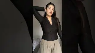 #haul #myntra #tops #black