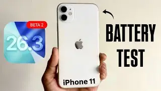 iPhone 11 Battery Test on iOS 26.3 Beta 2 Update - Battery Fixed iOS 26.3 in iPhone 11