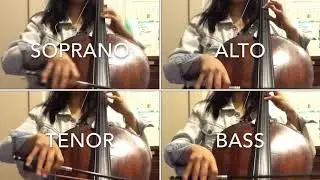 Hymn/Hino 446 Vós, ó jovens do Senhor (cello 4tet)