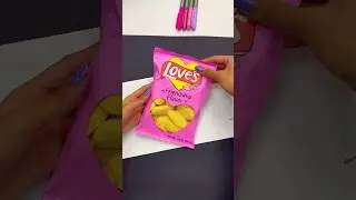 DIY BFF Chips bag Idea 💖😍 #shorts #craft #diy #tutorial #crafts #gift #artist #creative #art