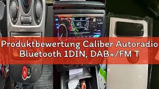 Produktbewertung Caliber Autoradio Bluetooth 1DIN, DAB+/FM Tuner, 4x100W, USB/Micro SD, 2.1A Ladefun
