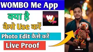 Wombo Me App se photo edit kaise kare ll Wombo Me App kaise use kare