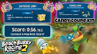 Jurassic Jam 🦖| 10k Coins Prize✨| Street Weiner 🌭+ B'zorp 👾| Beach Buggy Racing 2 🏖🏁| BB Racing 2