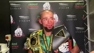 BYB Welterweight Champion Seth Shaffer Post Title Fight Interview