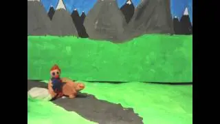 Sture Stop motion animerad film Bä bä vita lamm
