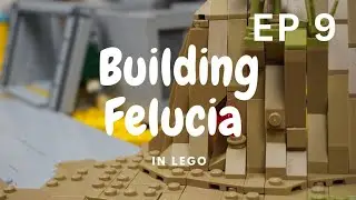 Building Felucia in lego | EP 9 | doors and mountains
