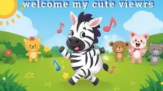 Little Zebra Song 🦓🎶 Fun Learning for Kids