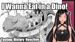 The Dino Dinner in 1853 | Reacting to Tasting History | #react #foodhistory #food #vtuber