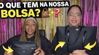 O QUE TEM NA NOSSA BOLSA? | RAISSA E MELISSA