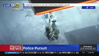Another pursuit suspect stops for gas after losing police in San Gabriel Valley