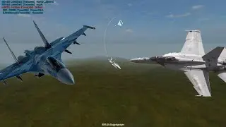 Project Reality CAS CLUTCH Dogfight | CF-18 vs Su-27
