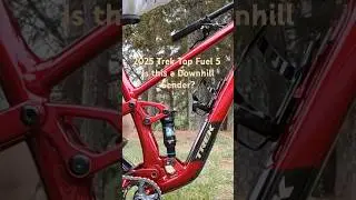 2025 Trek Top Fuel 5 Is this Enough Suspension to Ride Downhill? #mtb #bicycle #cycling #bike