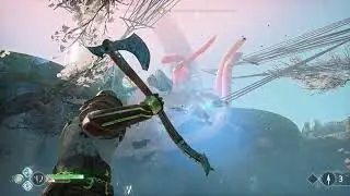 arteus'u ka&ccedil;ırıyorlar. değişik bir golem g&ouml;r&uuml;yoruz  | God of War (2018) b&ouml;l&uuml;m 18